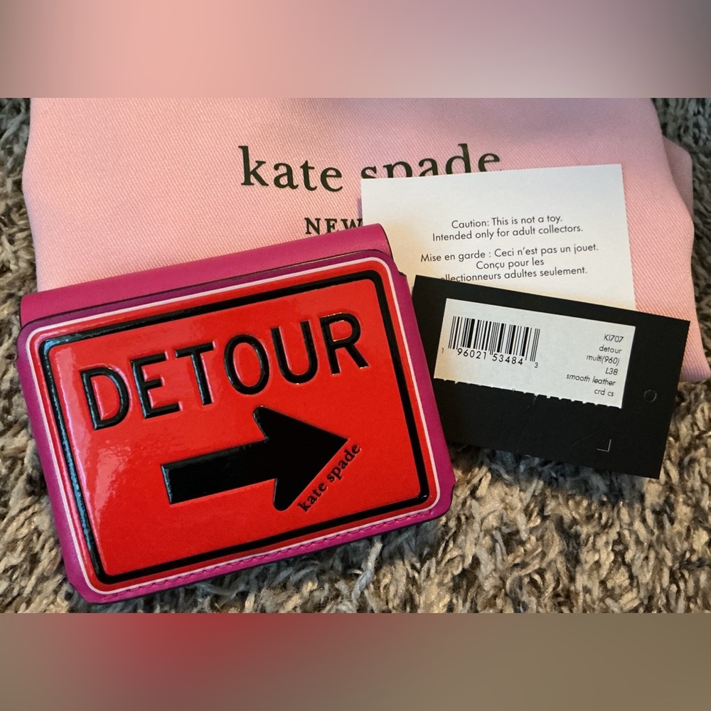 Preloved Kate Spade Detour Card Case w dustbag and tags 😊❗️BUNDLE ❗️